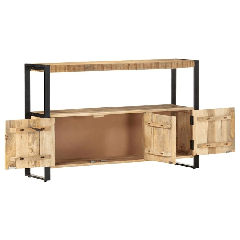 Side Cabinet 47.2x11.8x29.5 Solid Mango Wood