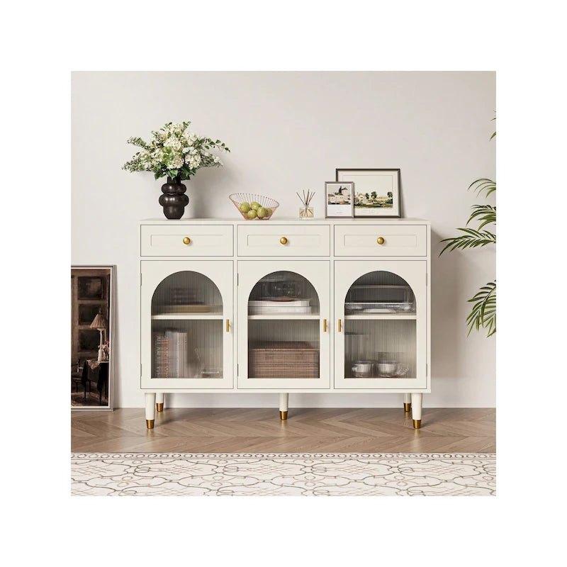 47.2 Wide 3 Drawer Sideboard Buffet