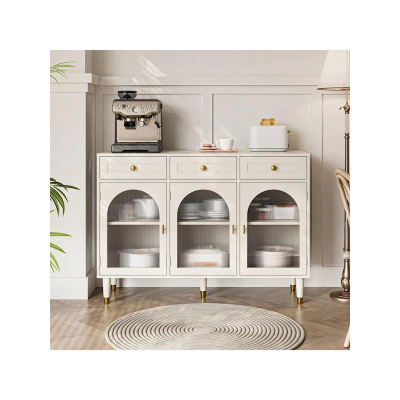 47.2 Wide 3 Drawer Sideboard Buffet