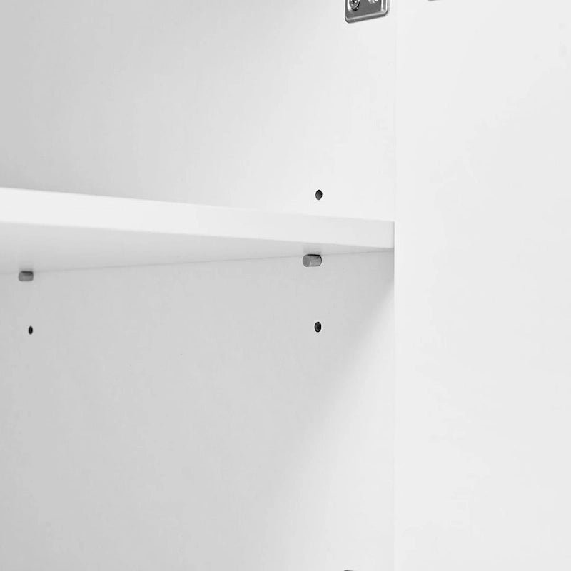 Ampio mobile contenitore da 60 in stile minimalista con 4 ante, buffet/credenza