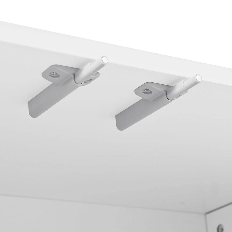 Ampio mobile contenitore da 60 in stile minimalista con 4 ante, buffet/credenza
