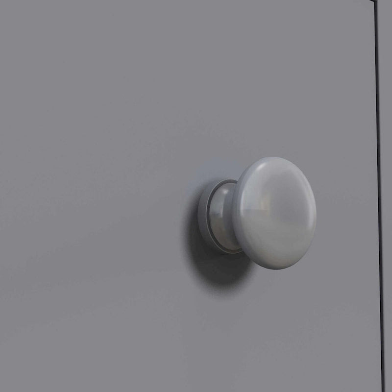 Mobiletto laterale stretto in legno con rotelle per il bagno
